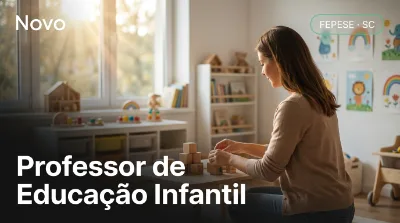 Capa: Professor de Educação Infantil
