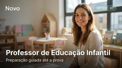 Capa: Professor de Educação Infantil