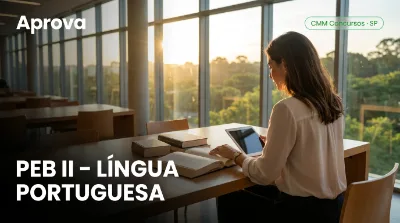 Capa: PEB II – LÍNGUA PORTUGUESA