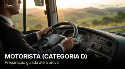 Capa: MOTORISTA (CATEGORIA D)