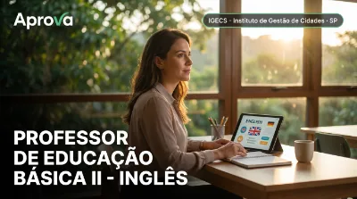 Capa: PROFESSOR DE EDUCAÇÃO BÁSICA II - INGLÊS