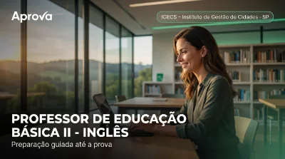 Capa: PROFESSOR DE EDUCAÇÃO BÁSICA II - INGLÊS