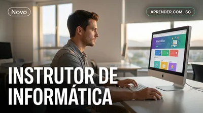 Capa: INSTRUTOR DE INFORMÁTICA