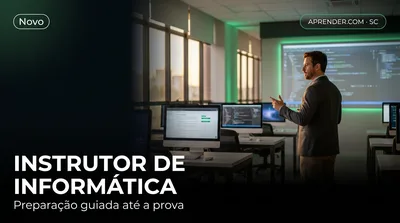 Capa: INSTRUTOR DE INFORMÁTICA