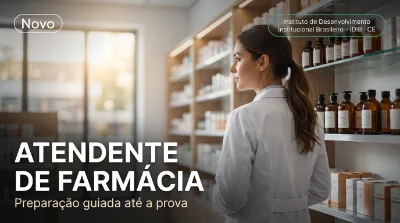 Capa: ATENDENTE DE FARMÁCIA