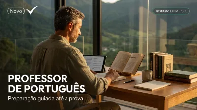Capa: PROFESSOR DE PORTUGUÊS