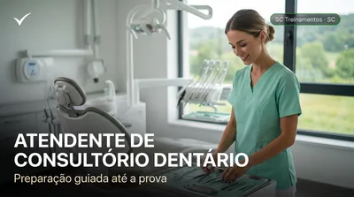 Capa: ATENDENTE DE CONSULTÓRIO DENTÁRIO