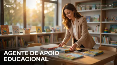 Capa: AGENTE DE APOIO EDUCACIONAL