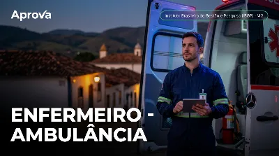 Capa: ENFERMEIRO - AMBULÂNCIA