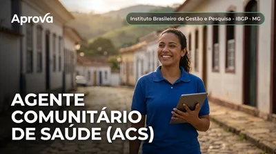 Capa: AGENTE COMUNITÁRIO DE SAÚDE (ACS)