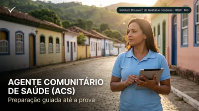 Capa: AGENTE COMUNITÁRIO DE SAÚDE (ACS)
