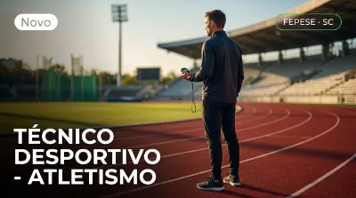 Capa: TÉCNICO DESPORTIVO - ATLETISMO