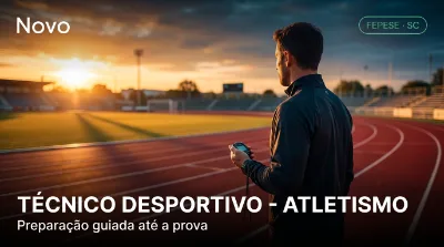 Capa: TÉCNICO DESPORTIVO - ATLETISMO