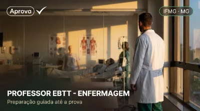 Capa: PROFESSOR EBTT - ENFERMAGEM