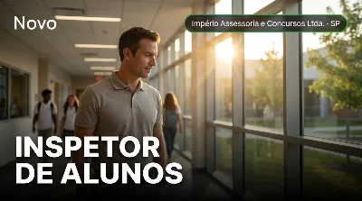 Capa: INSPETOR DE ALUNOS