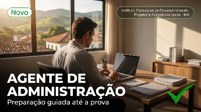 Capa: AGENTE DE ADMINISTRAÇÃO