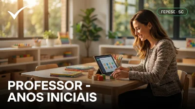 Capa: PROFESSOR - ANOS INICIAIS