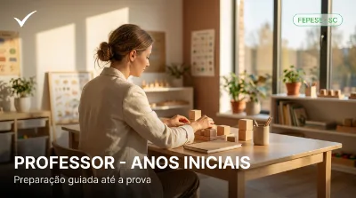 Capa: PROFESSOR - ANOS INICIAIS