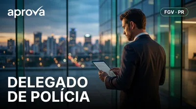 Capa: DELEGADO DE POLÍCIA