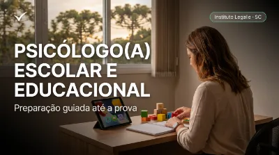 Capa: PSICÓLOGO(A) ESCOLAR E EDUCACIONAL