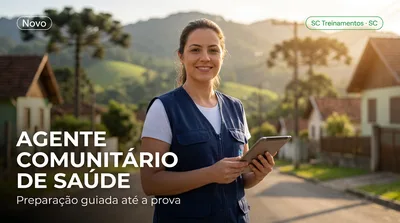 Capa: AGENTE COMUNITÁRIO DE SAÚDE