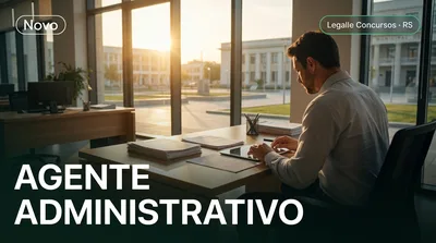 Capa: AGENTE ADMINISTRATIVO