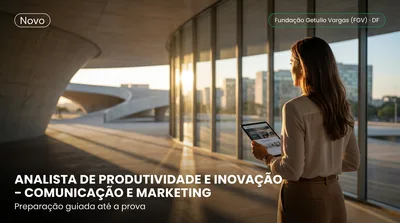 Capa: ANALISTA DE PRODUTIVIDADE E INOVAÇÃO – COMUNICAÇÃO E MARKETING