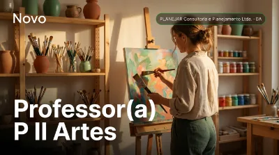 Capa: Professor(a) P II Artes