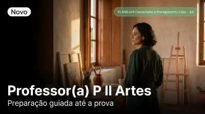 Capa: Professor(a) P II Artes
