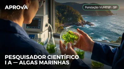 Capa: PESQUISADOR CIENTÍFICO I A — ALGAS MARINHAS
