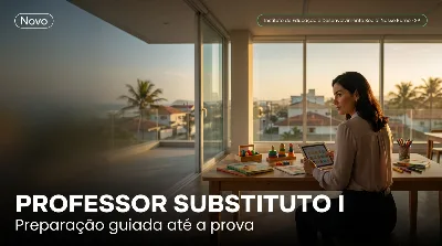 Capa: PROFESSOR SUBSTITUTO I