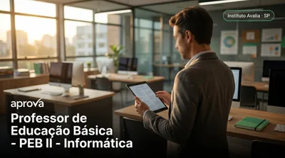Capa: Professor de Educação Básica - PEB II - Informática
