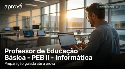 Capa: Professor de Educação Básica - PEB II - Informática