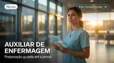 Capa: AUXILIAR DE ENFERMAGEM