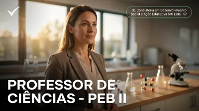 Capa: PROFESSOR DE CIÊNCIAS - PEB II