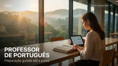 Capa: PROFESSOR DE PORTUGUÊS