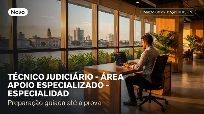 Capa: TÉCNICO JUDICIÁRIO - ÁREA APOIO ESPECIALIZADO - ESPECIALIDADE TECNOLOGIA DA INFORMAÇÃO