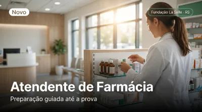 Capa: Atendente de Farmácia