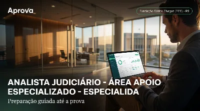 Capa: ANALISTA JUDICIÁRIO - ÁREA APOIO ESPECIALIZADO - ESPECIALIDADE TECNOLOGIA DA INFORMAÇÃO