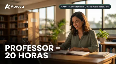 Capa: PROFESSOR – 20 HORAS