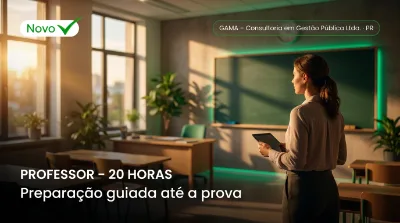 Capa: PROFESSOR – 20 HORAS