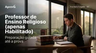 Capa: Professor de Ensino Religioso (apenas Habilitado)