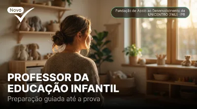 Capa: PROFESSOR DA EDUCAÇÃO INFANTIL