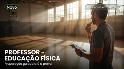 Capa: PROFESSOR – EDUCAÇÃO FÍSICA