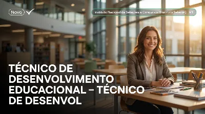 Capa: TÉCNICO DE DESENVOLVIMENTO EDUCACIONAL – TÉCNICO DE DESENVOLVIMENTO EDUCACIONAL ESPECIALIZADO (TDEE)