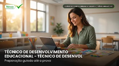 Capa: TÉCNICO DE DESENVOLVIMENTO EDUCACIONAL – TÉCNICO DE DESENVOLVIMENTO EDUCACIONAL ESPECIALIZADO (TDEE)