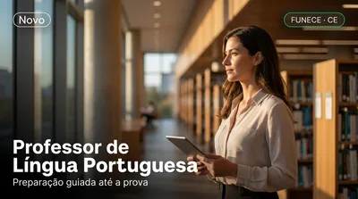 Capa: Professor de Língua Portuguesa