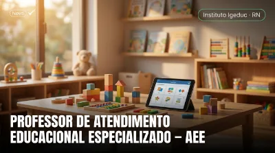 Capa: PROFESSOR DE ATENDIMENTO EDUCACIONAL ESPECIALIZADO – AEE