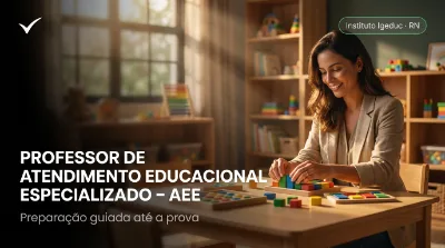 Capa: PROFESSOR DE ATENDIMENTO EDUCACIONAL ESPECIALIZADO – AEE