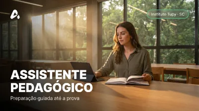 Capa: ASSISTENTE PEDAGÓGICO